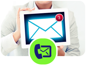 Llamadas no atendidas: en el correo