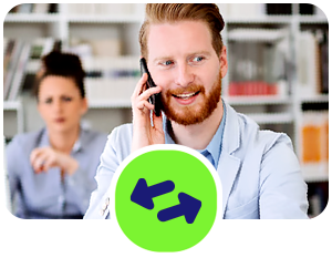 Redirige llamadas a fijos y móviles